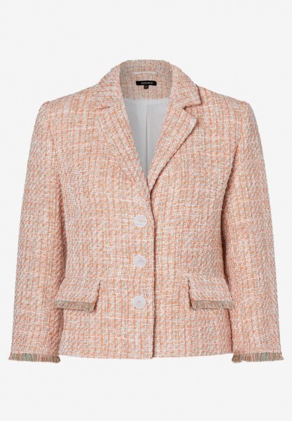 Bouclé Jacke multicolor Sommer-Kollektion