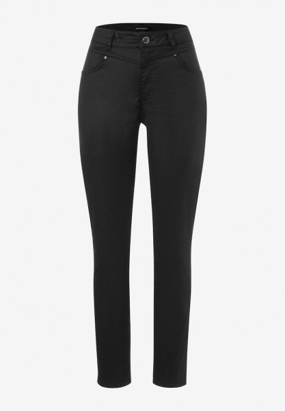 More &amp; More Coated Denim schwarz Herbst-Kollektion