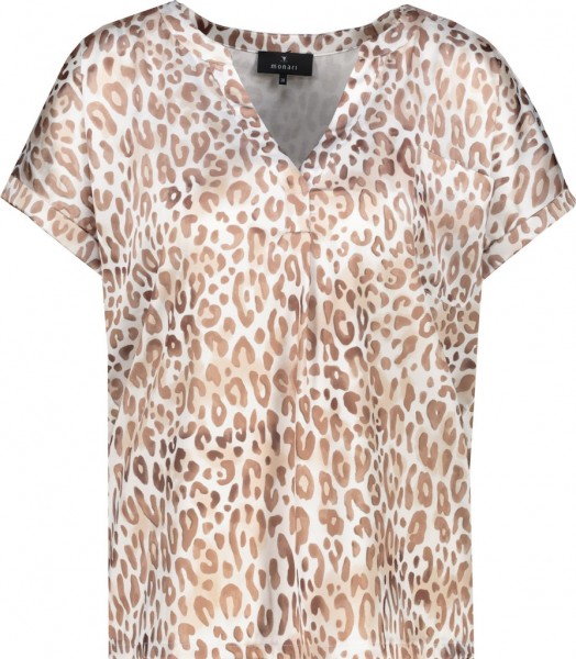 Monari Bluse im Leo-Print