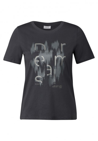 Cecil T-Shirt mit Folienprint