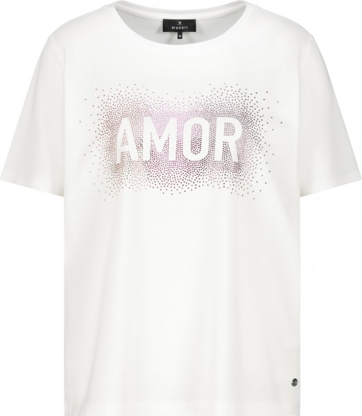 Monari T-Shirt mit Strasssteinen