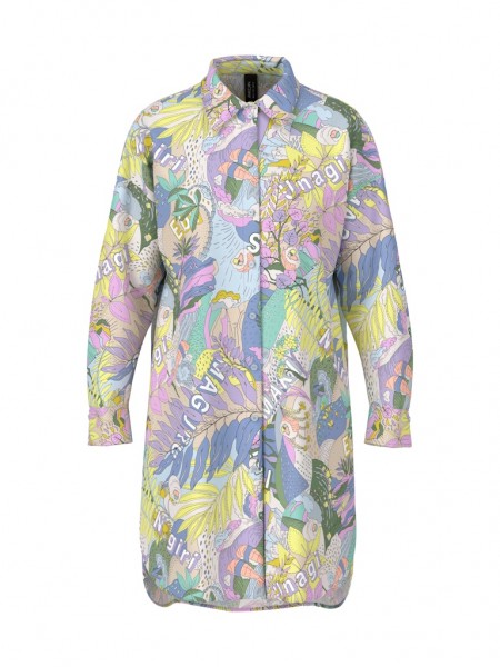 Bedrucktes Kleid &quot;Rethink Together&quot;