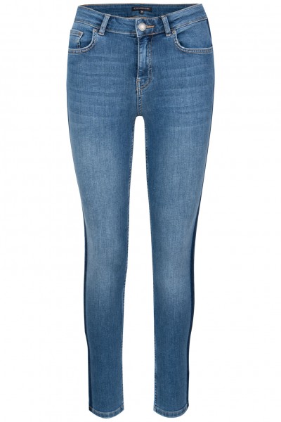 #One more Story Jeans mit seitlichem Streifen