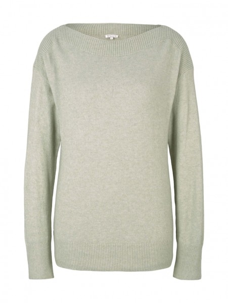 Tom Tailor Pullover mit Boat-Neck