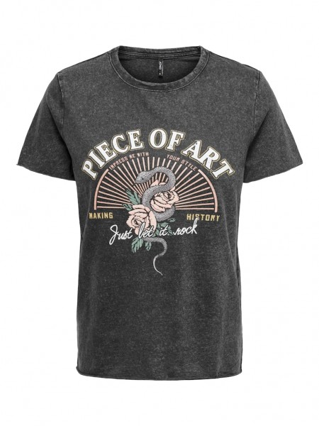 Only T-Shirt mit Print