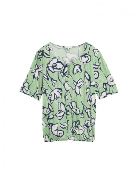 Crinkle Blusenshirt