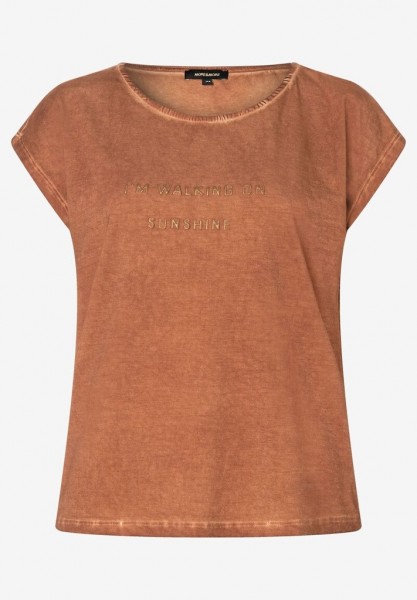 More &amp; More T-Shirt mit Wording