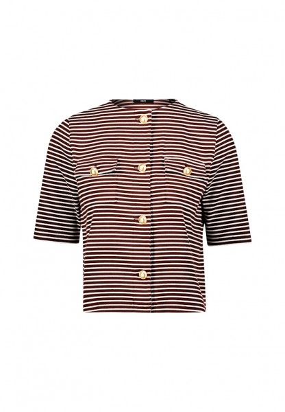 Zero Blazer-Jacke mit Streifen