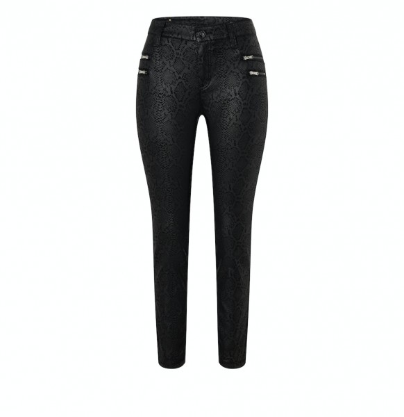 MAC JEANS - SKINNY, Coated cotton tencel