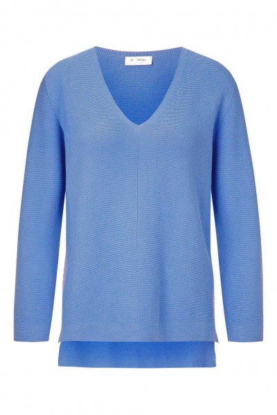 Rich &amp; Royal Pullover mit High-Low-Saum