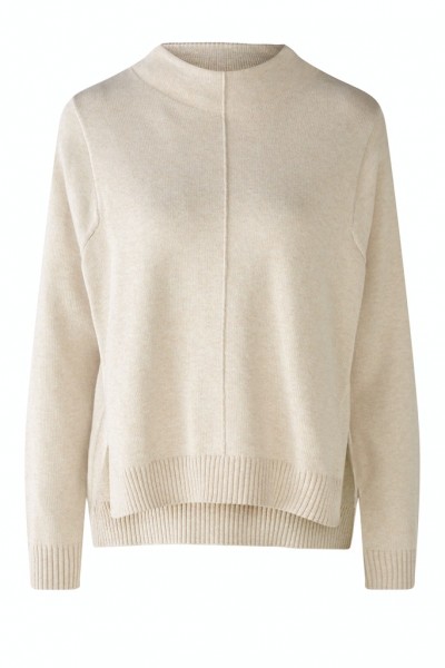 Oui Pullover Baumwoll- Viskosemischung