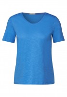 Cecil Basic T-Shirt in Unifarbe | T-Shirts | T-Shirts & Tops | Damenmode |  Schmitz Das Modehaus