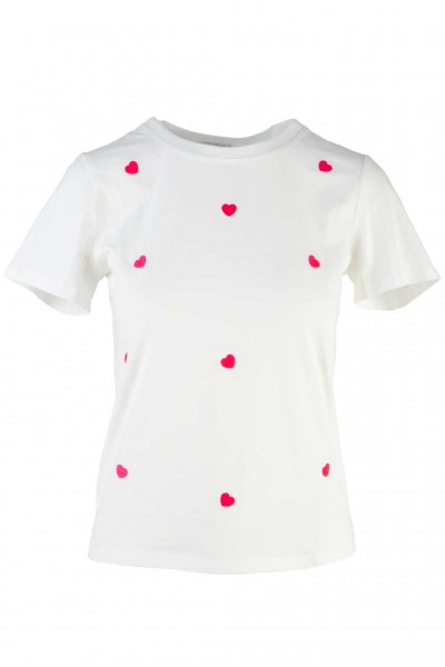 Hailys T-Shirt mit Herzchen