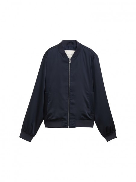 Bomberjacke mit Satin