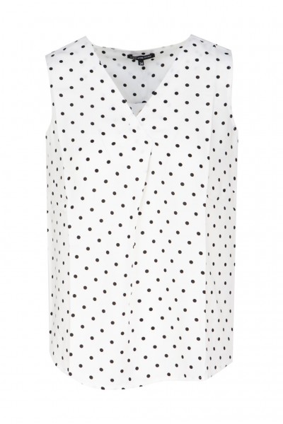 #One more Story Blusenshirt mit Polka-Dots