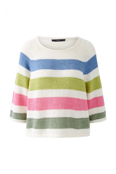Oui Pullover Baumwollmischung