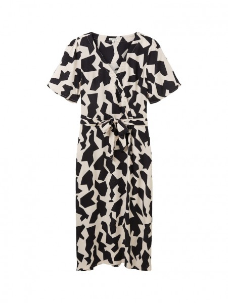 Tom Tailor Gemustertes Midikleid