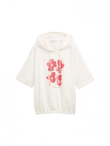 Hoodie Sweatshirt mit Print