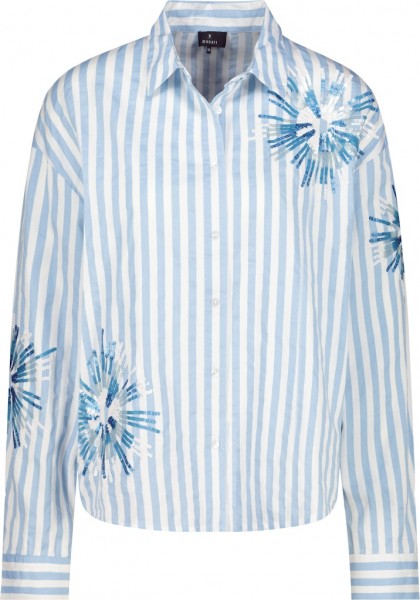 Monari Gestreifter Bluse