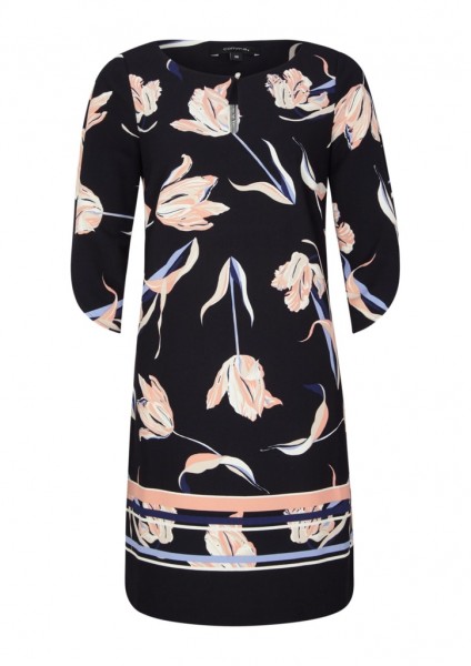 Comma Crêpe-Kleid