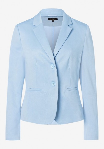 Blazer mit feiner Struktur hellblau Frühjahrs-Kollektion