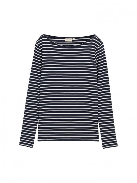 Langarmshirt mit Streifenmuster
