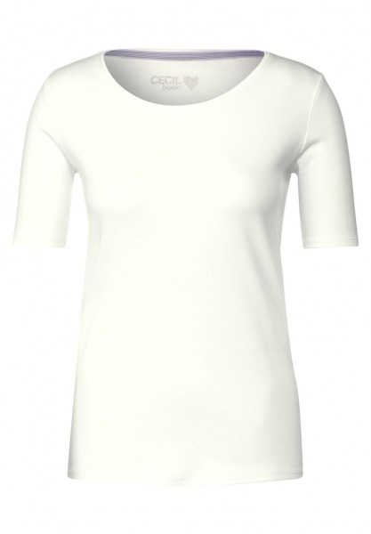 Cecil T-Shirt in Unifarbe | T-Shirts | T-Shirts & Tops | Damenmode |  Schmitz Das Modehaus