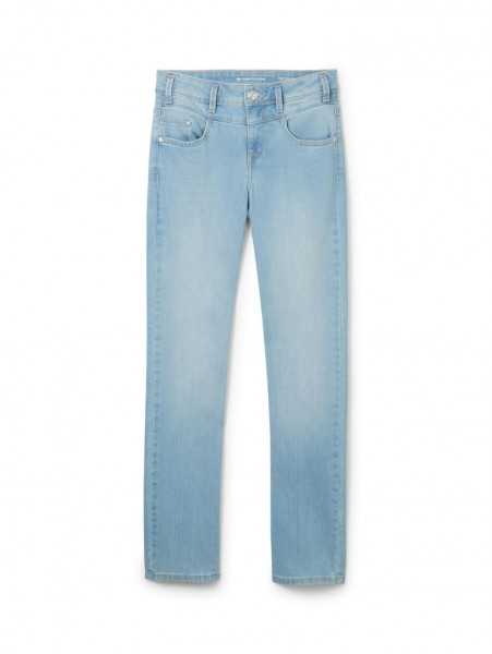 Tom Tailor Alexa Straight Jeans mit recyceltem Polyester