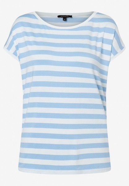 Streifenshirt hellblau/ecru Sommer-Kollektion