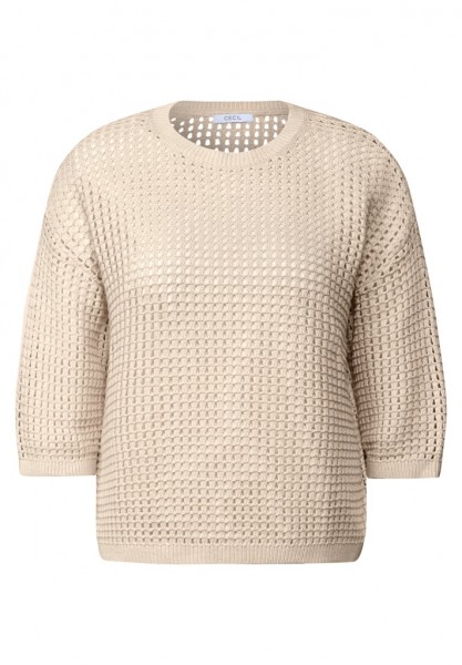 Cecil Pullover im Häkel-Optik