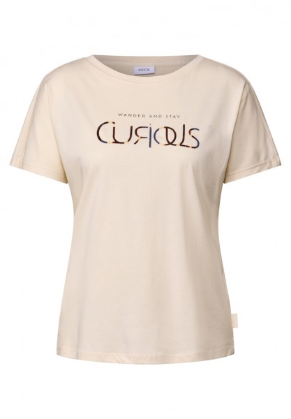Cecil T-Shirt mit Wording