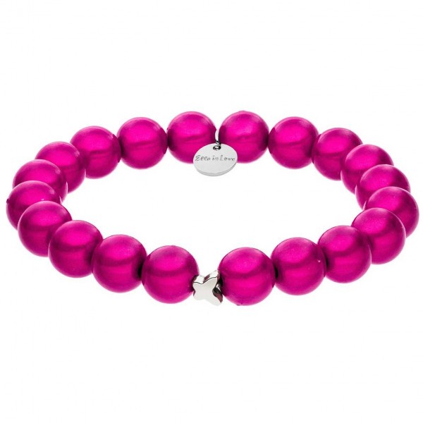 Ella in Love Armband 10 mm pink cosmos