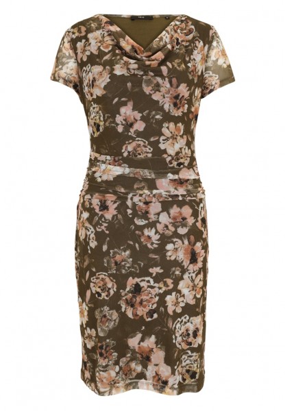 Zero Blumen-Meshkleid