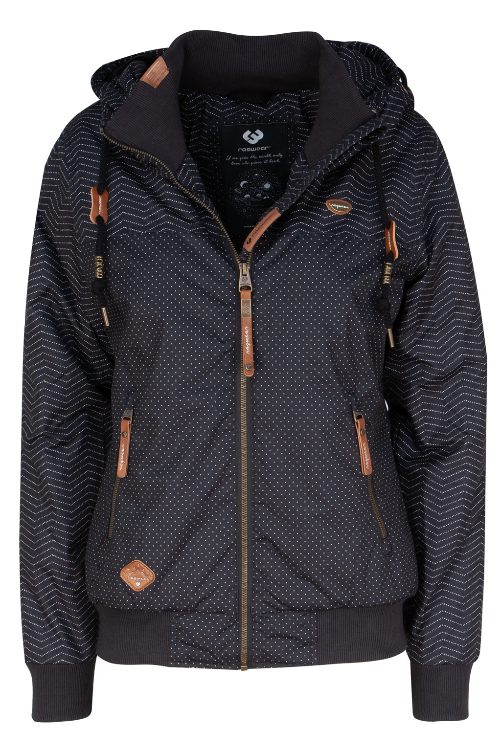 jacke zig zag schwarz grau weiß outdoor jacke zig zag schwarz grau weiß outdoor